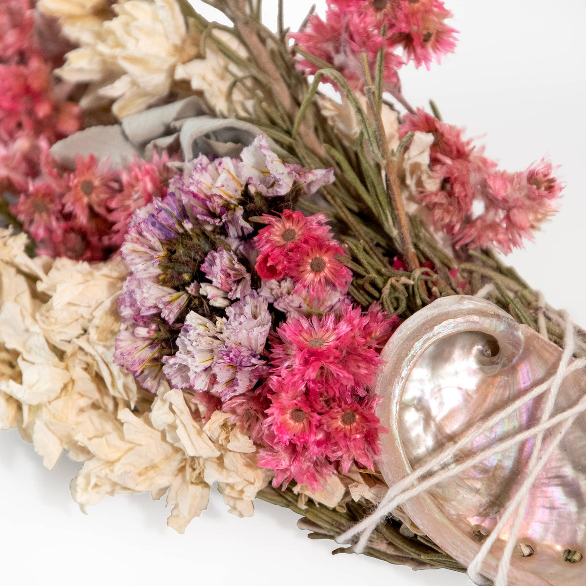Wild Heart Smudge Wand with Shell