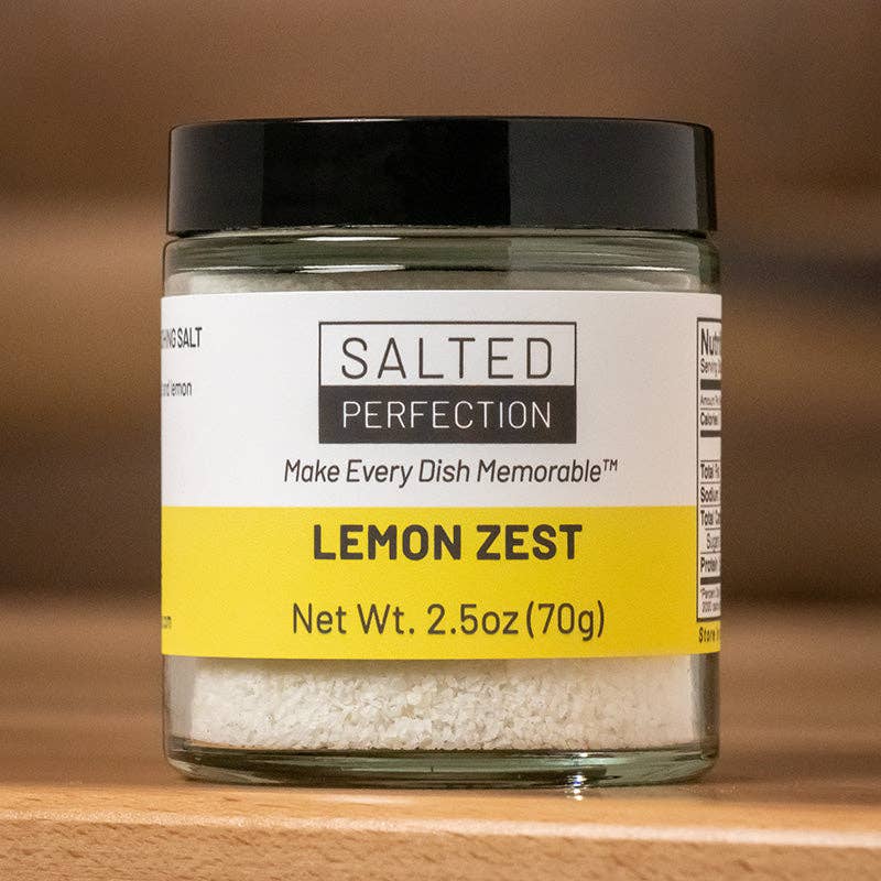 Lemon Zest Finishing Salt