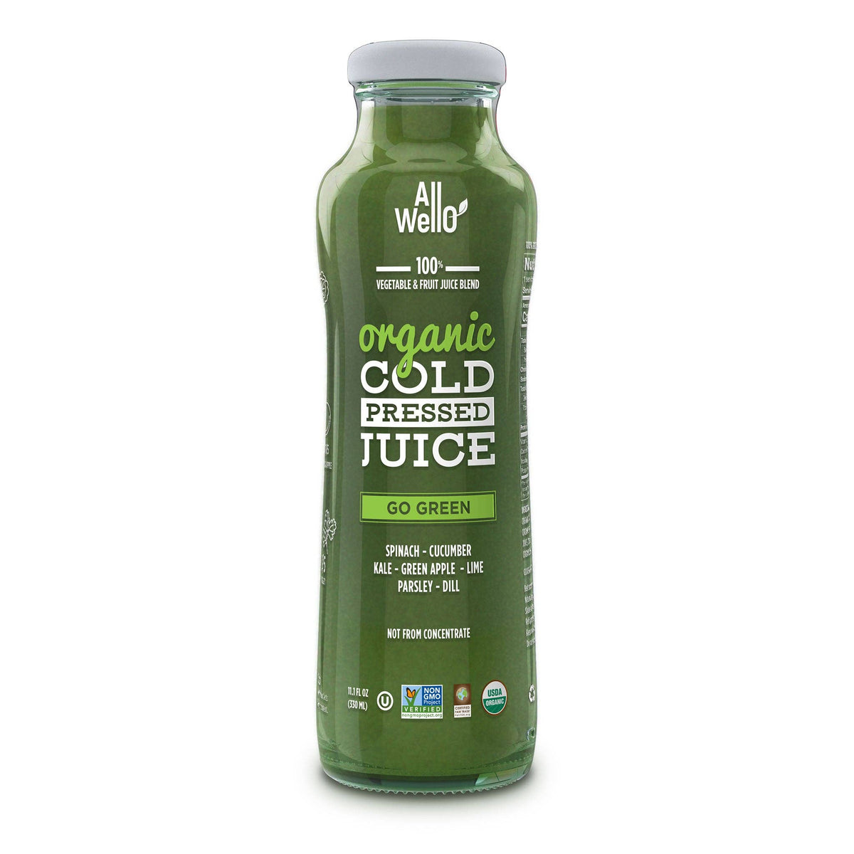 Detox with Organic Cold-Pressed Go Green Juice