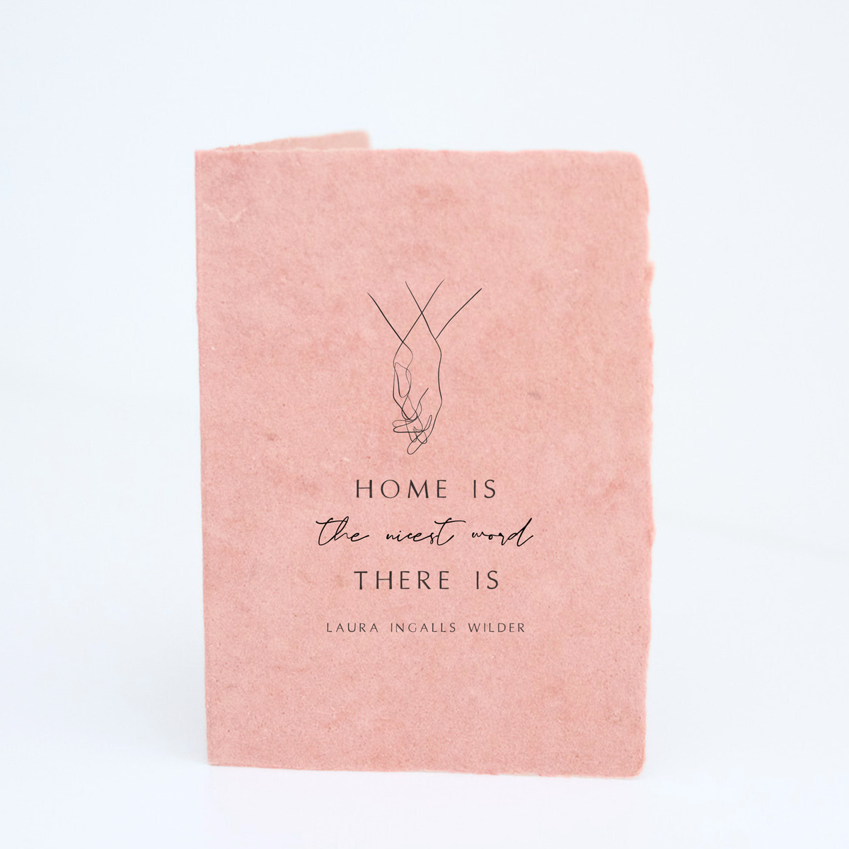 "Home is the Nicest Word" Greeting Card