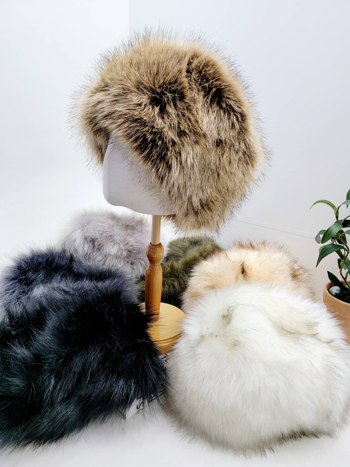 Faux Fur Fluffy Winter Hat