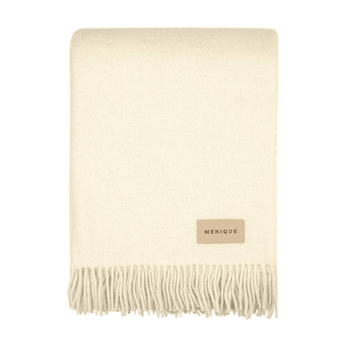 Pure Wool Blanket Milan: Dark gray / 125x180