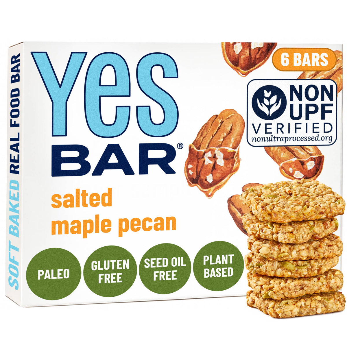 Salted Maple Pecan - Premium Real Food Snack Bar