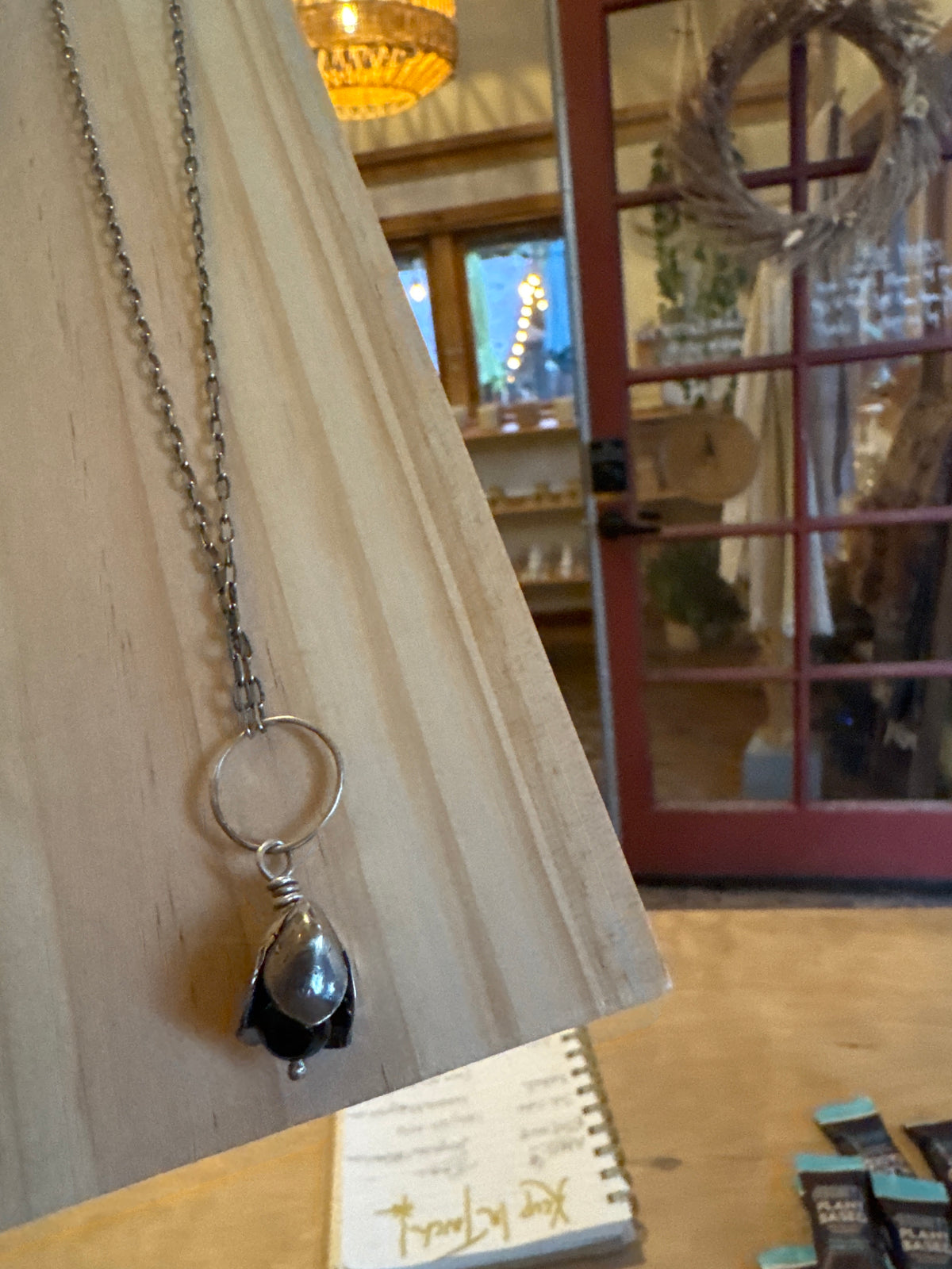 Belladonna Sterling & Tourmaline Necklace