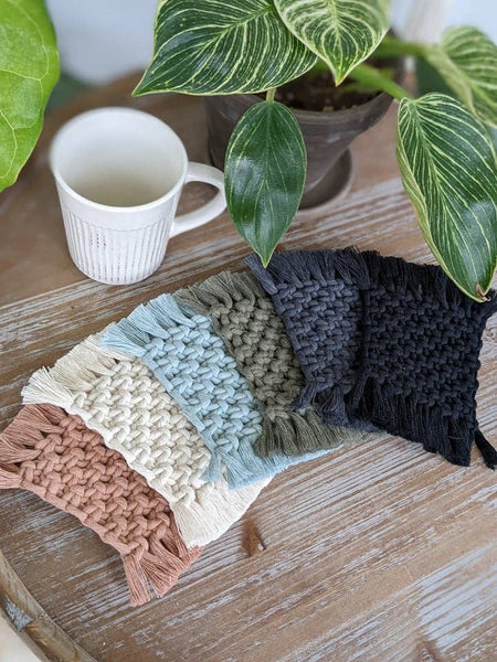 PEPERELL BRAIDING COMPANY – Kit Fai Da Te Macramè Per Terrario Grigio – Globo In Vetro Con Corda E Perline Di Legno
