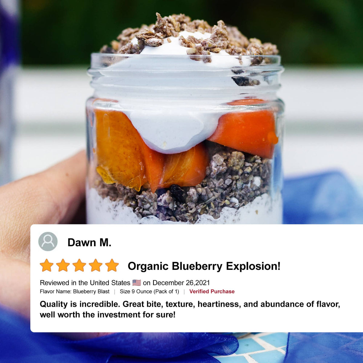 9oz Superfood Cereal - Blueberry Blast