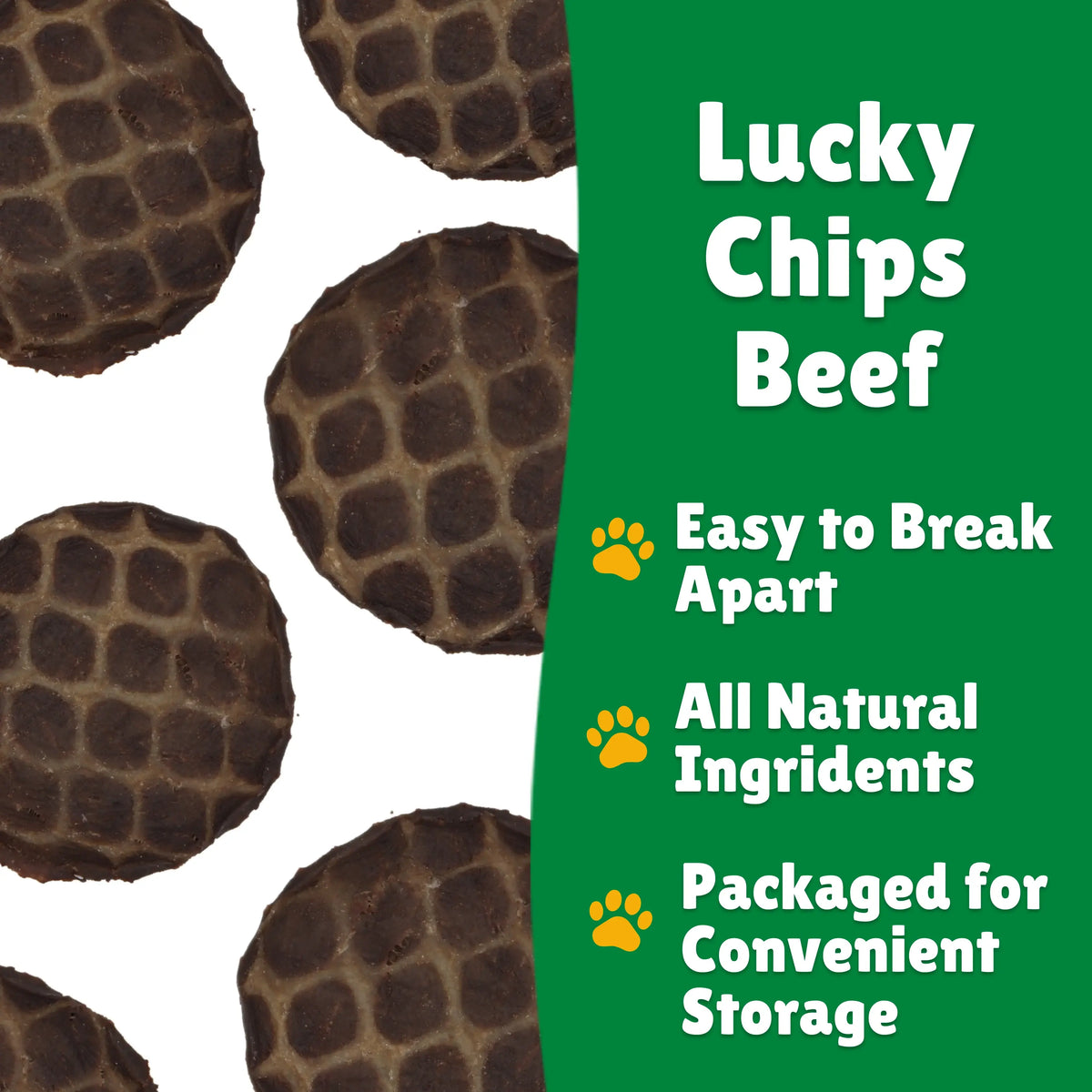 WILDLAND BEEF CHIPS - Premium Dog Treat