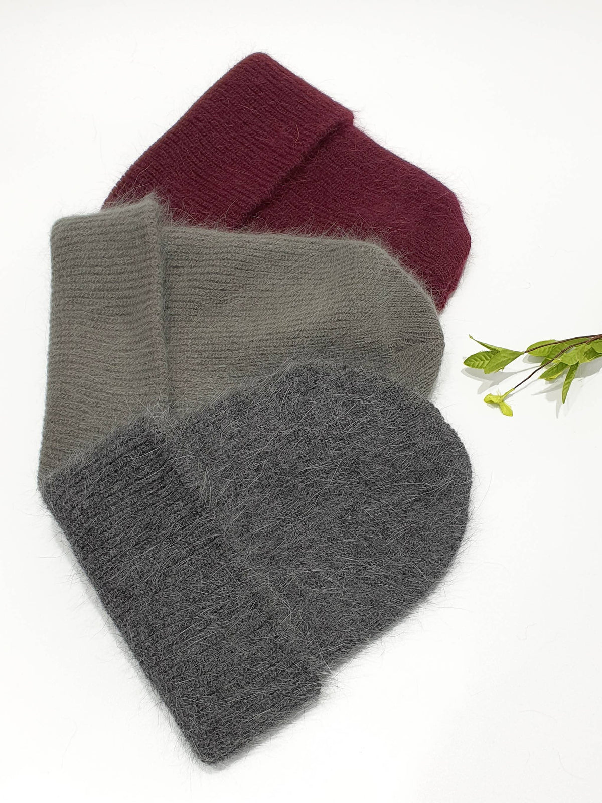 Cozy Angora Beanie - Variety of Colors