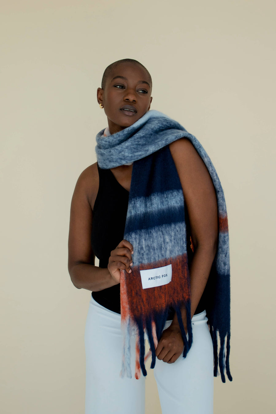 The Stockholm Scarf - 100% Recycled - Winter Lagoon
