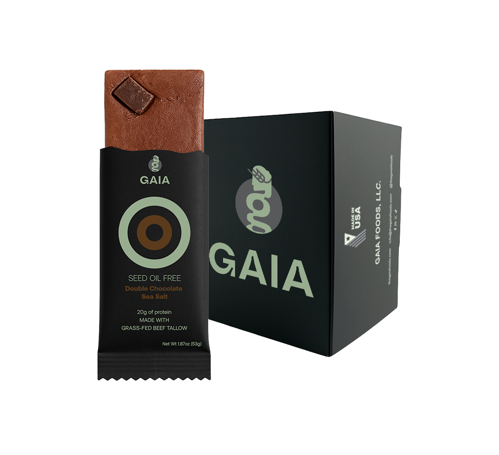 Seed Oil Free Double Chocolate Sea Salt Protein Bar