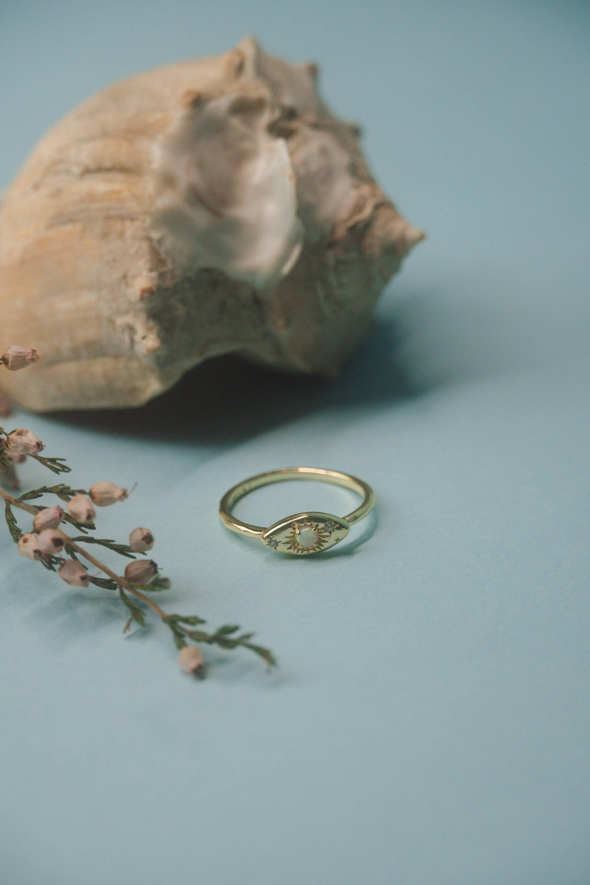 Ethereal Guardian Ring: Size 7