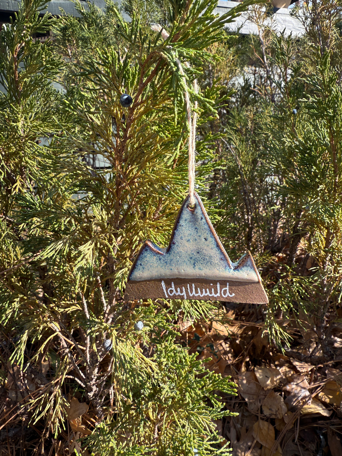 Idyllwild Mountain Ornament - Locally Handcrafted