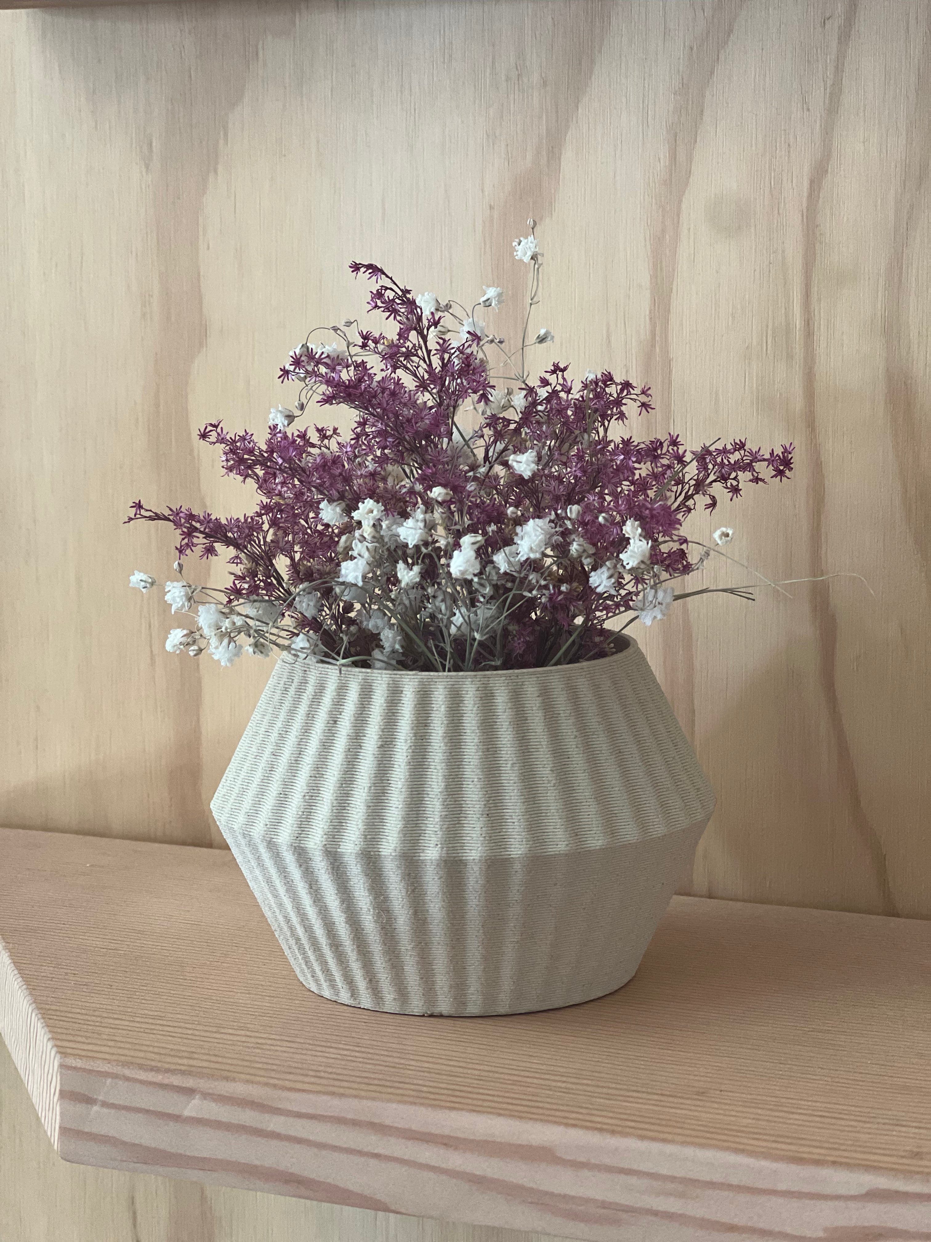 Small Eco Planter/Vase - Recycled Materials