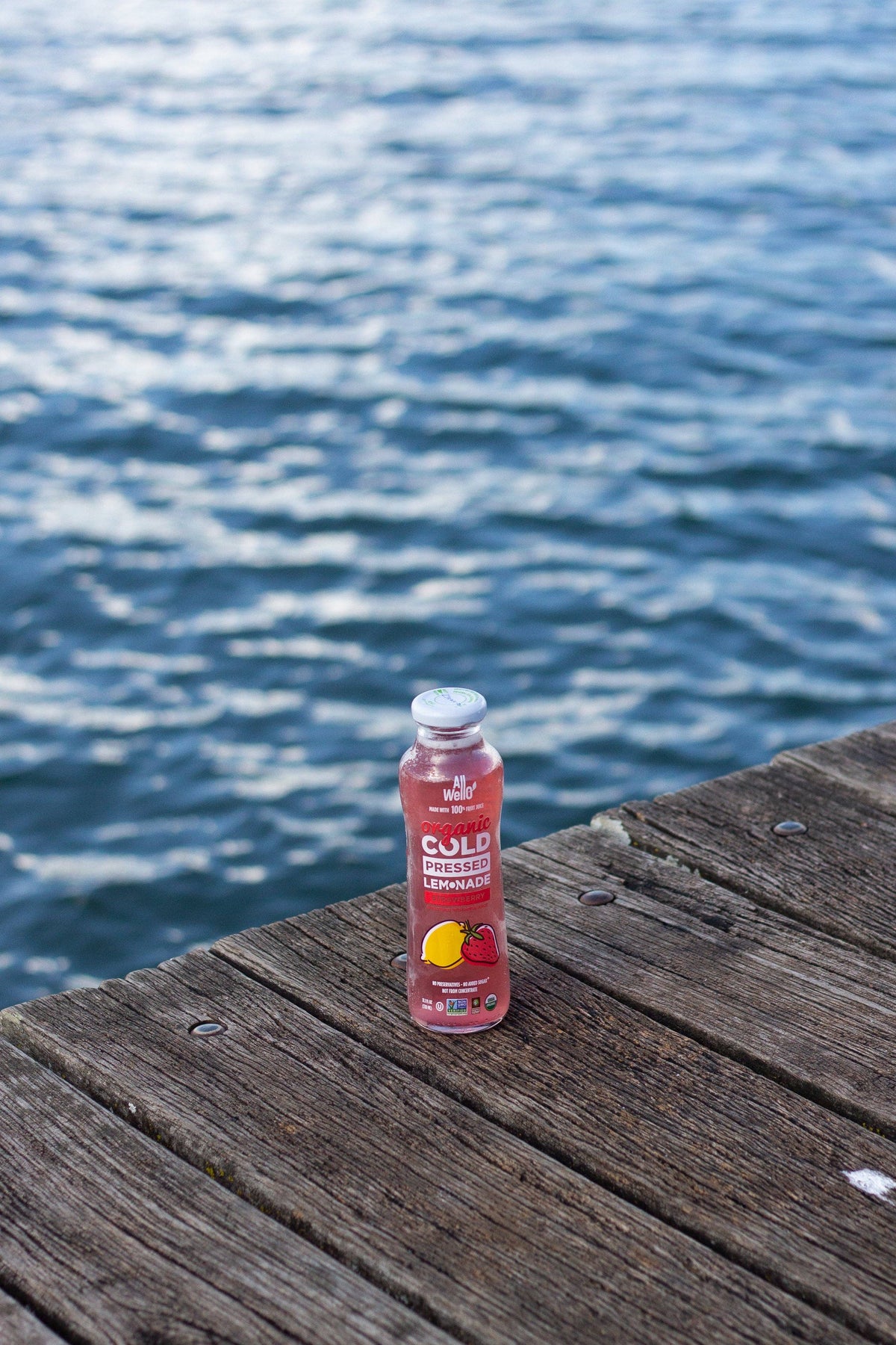 Organic Cold-Pressed Strawberry Lemonade