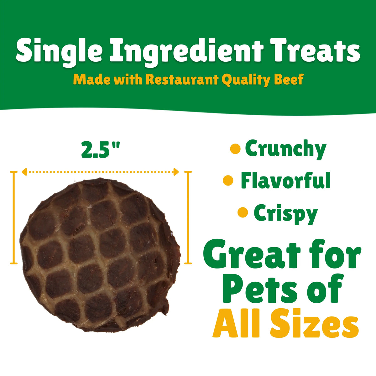 WILDLAND BEEF CHIPS - Premium Dog Treat