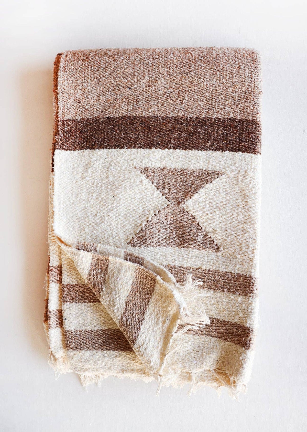 Sandstone Lines Handwoven Blanket