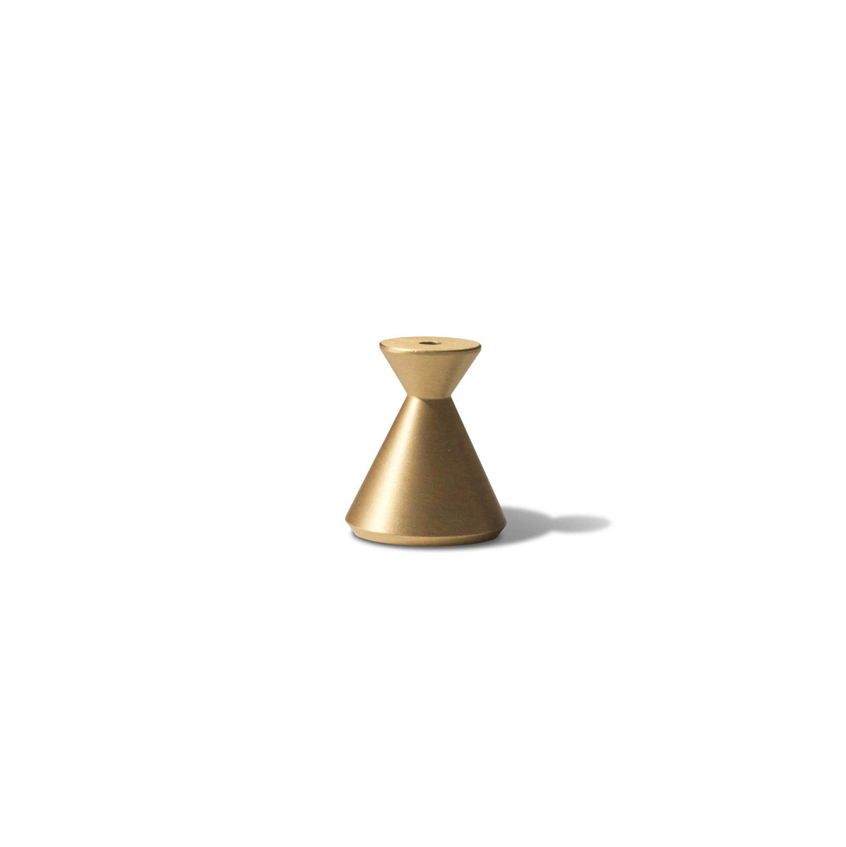 Hourglass Brass Incense Holder