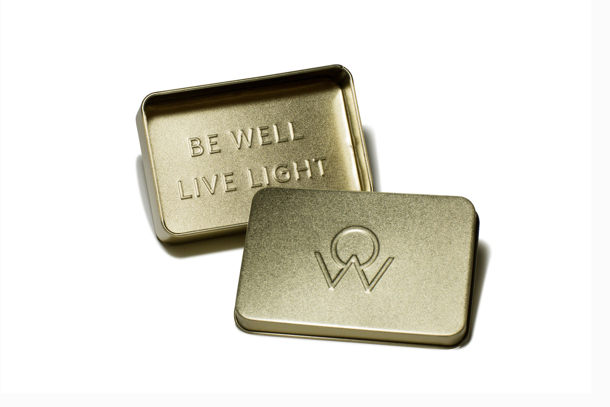 "Live Light" Travel Tin