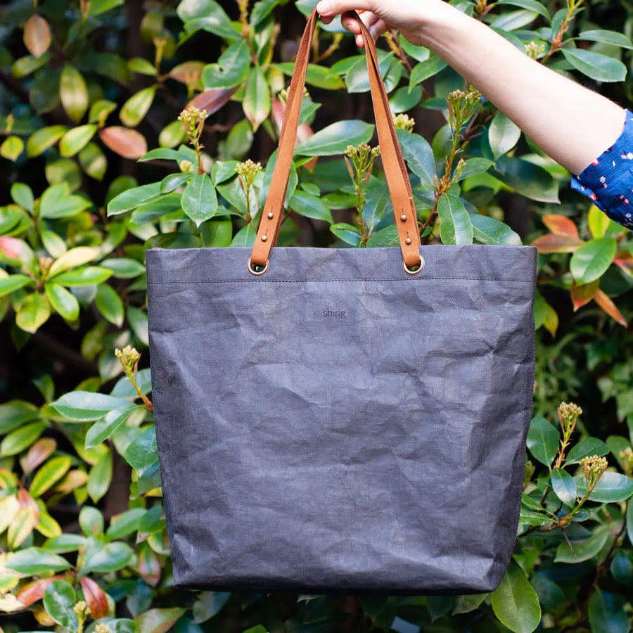 Eco-Chic Washable Paper & Linen Tote