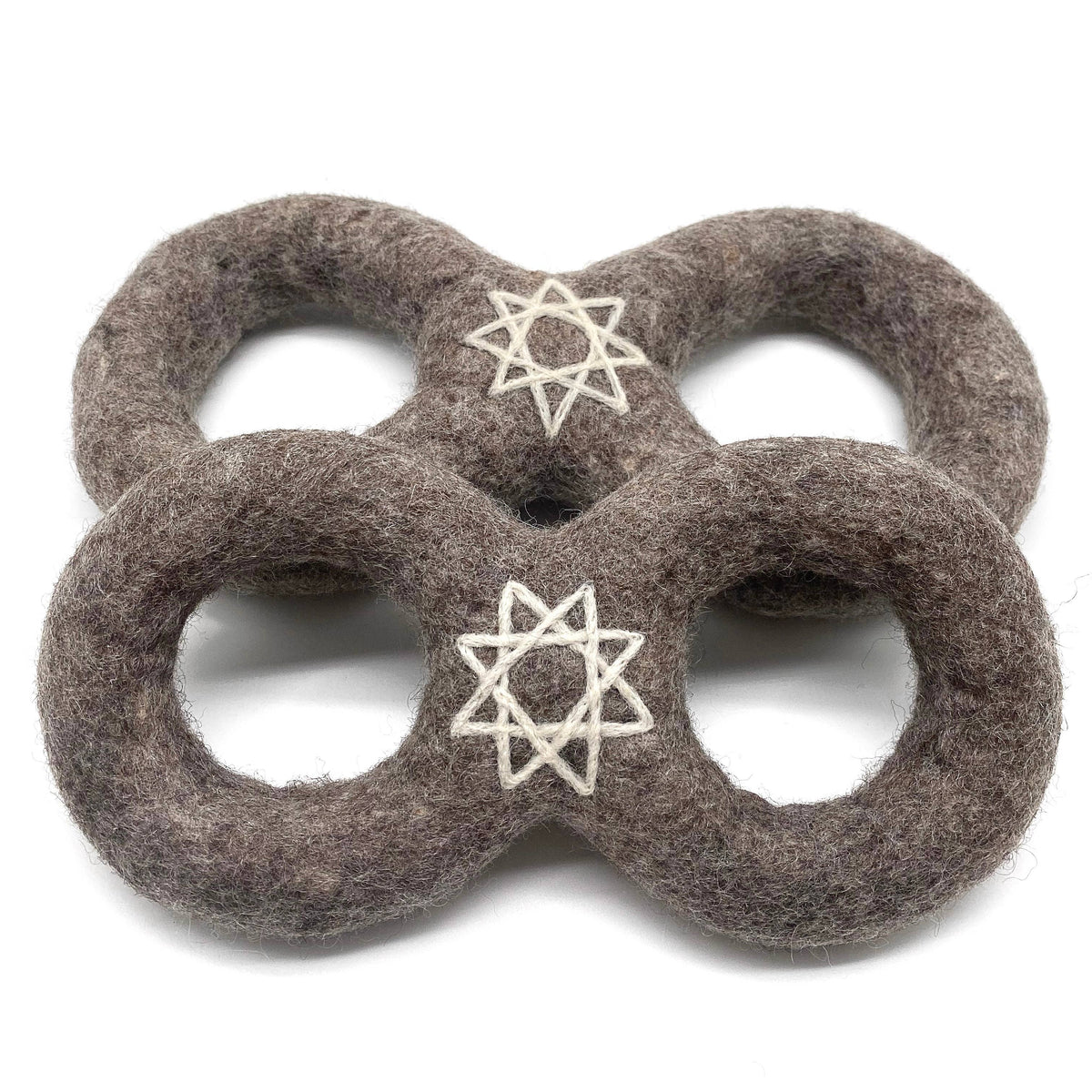 Alchemy Creation Infinity Ring - All-Natural Wool Dog Toy