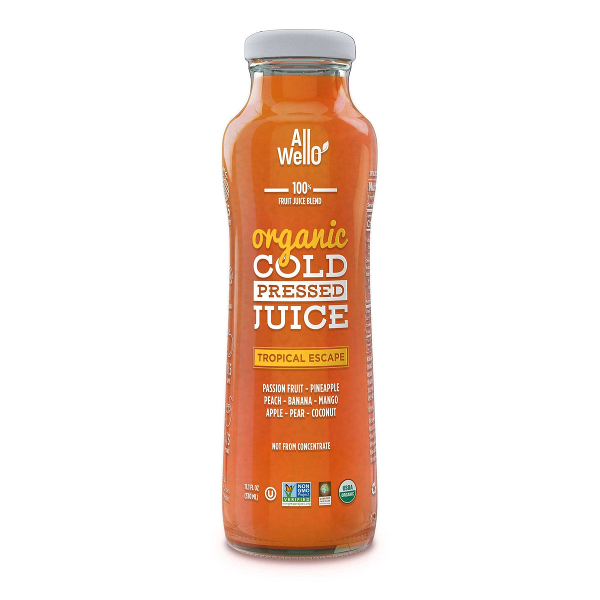 Organic Cold-Pressed Tropical Escape Juice