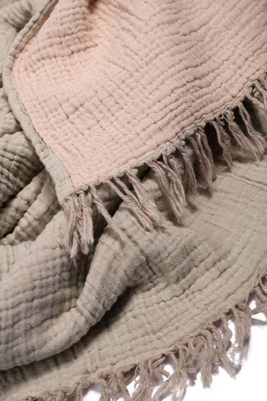 RIVIERA THROW | CAPPUCCINO