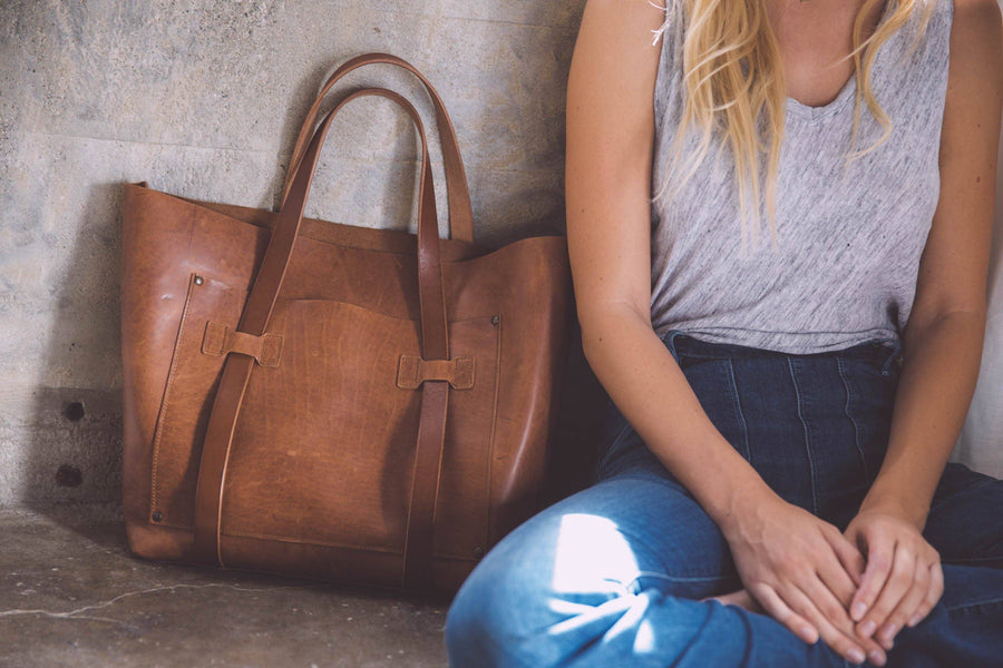 Artisanal Leather Tote