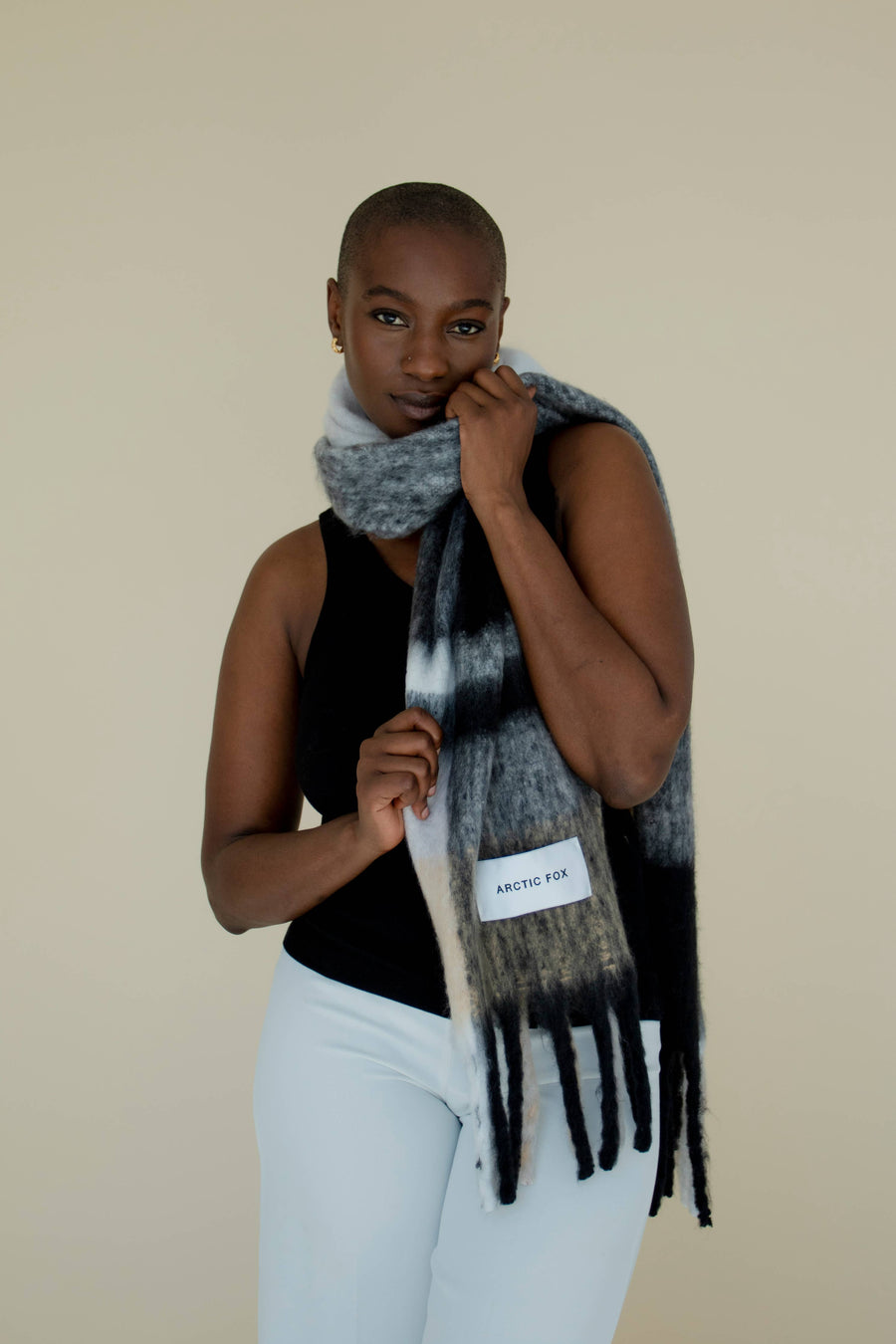 The Stockholm Scarf - 100% Recycled - The Arctic - AW23