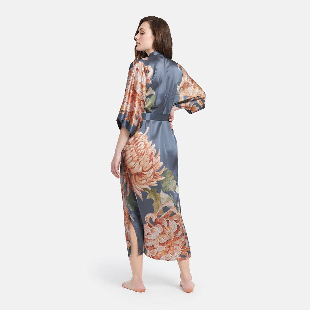 Washable Silk Kimono -Willow