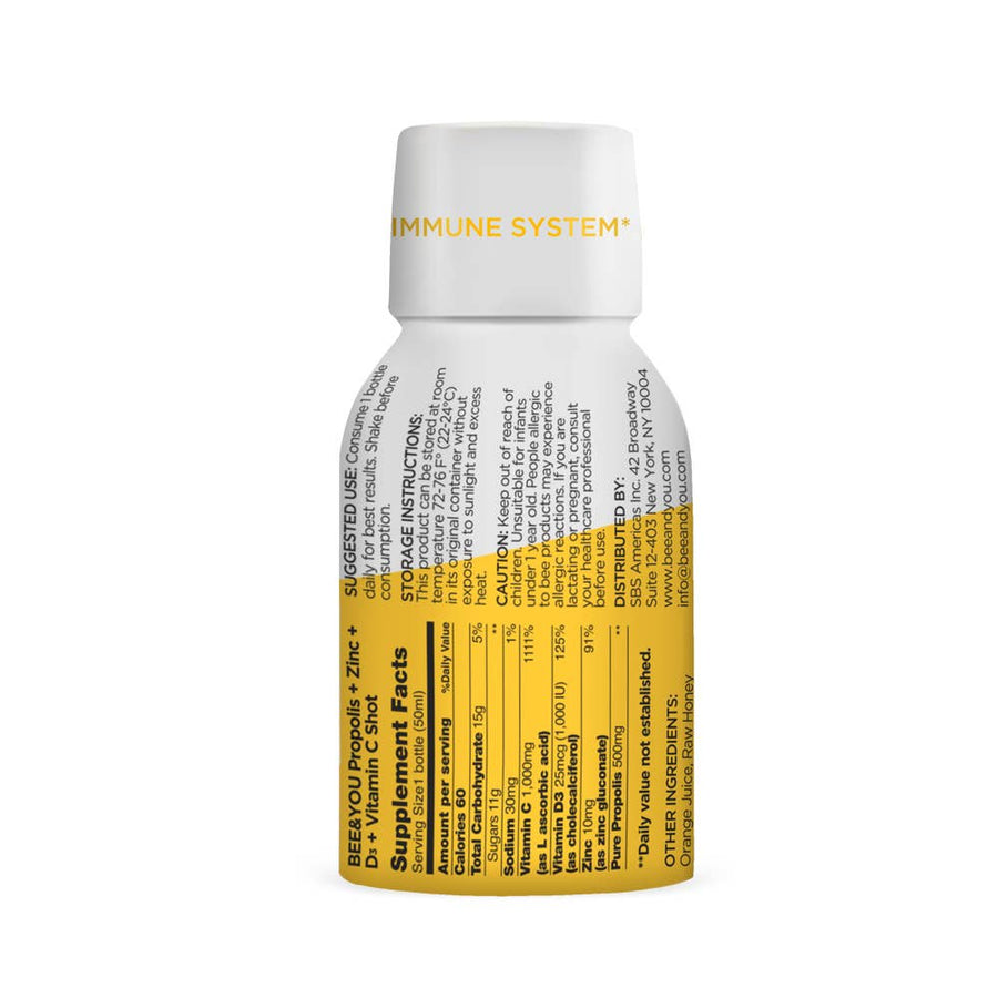 Bee Propolis & Zinc Immunity Shot