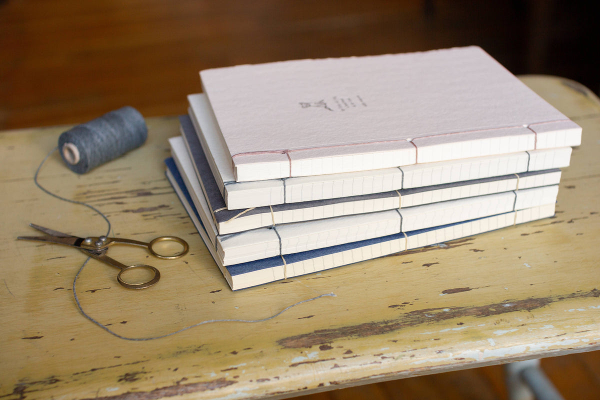 "My Little Old Dog, a Heartbeat at My Feet" Handmade Paper Inspirational Journal