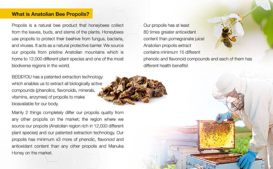 Propolis Raw Honey Throat Spray