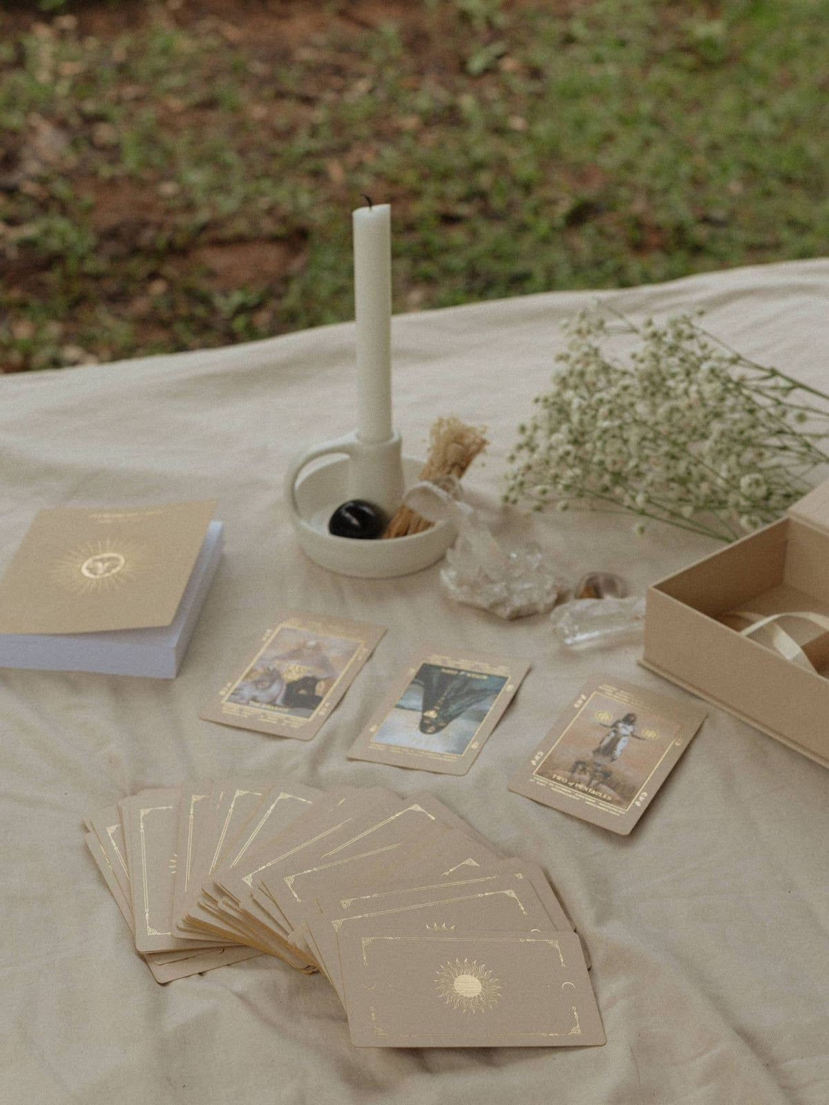 Lucid Dreams Beginners Tarot Deck ED IV, Beige