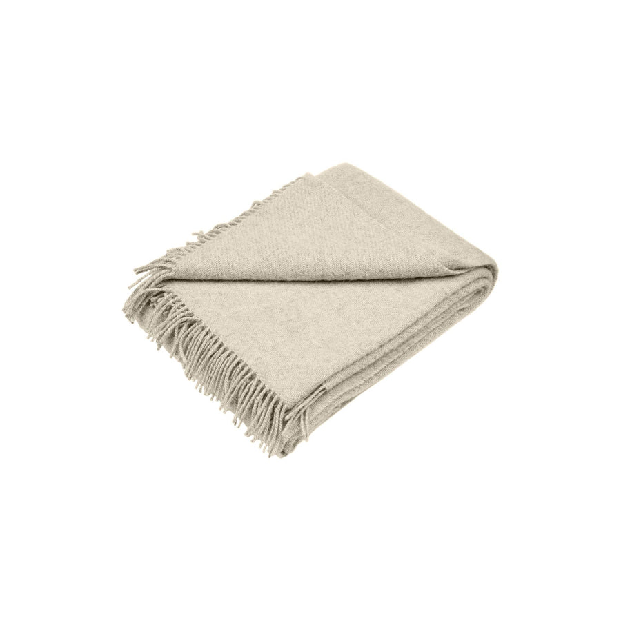 Pure Wool Blanket Milan: Dark gray / 125x180