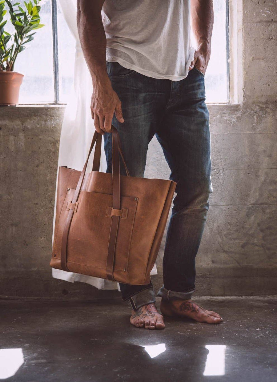 Artisanal Leather Tote