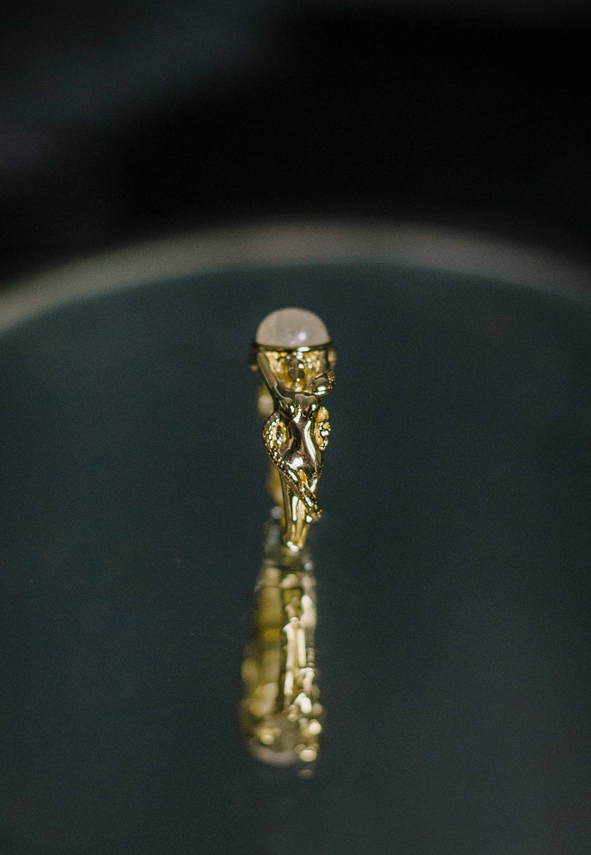 Moonstone Mermaid Ring: 6