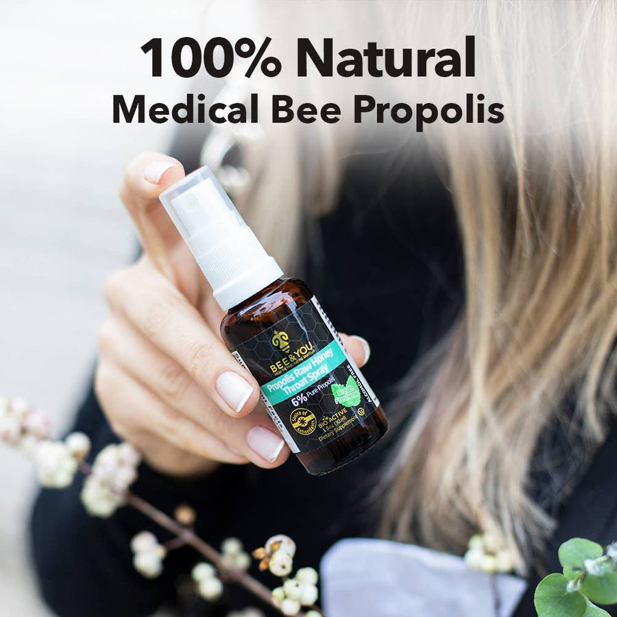 Propolis Raw Honey Throat Spray