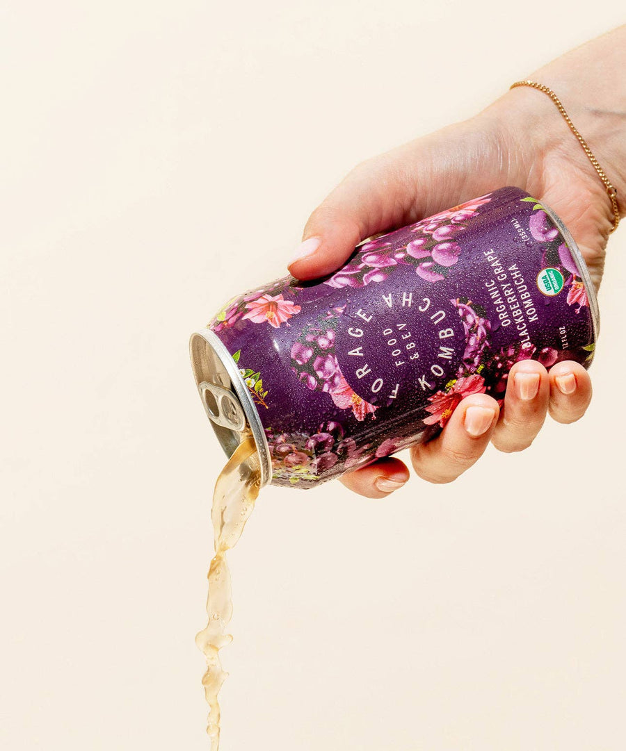 Blackberry Grape Kombucha