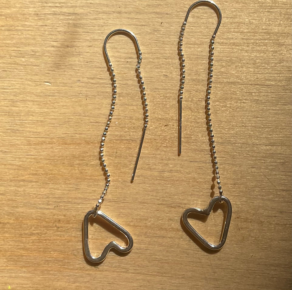 Mini Elemental Threader Earrings - Sterling Silver