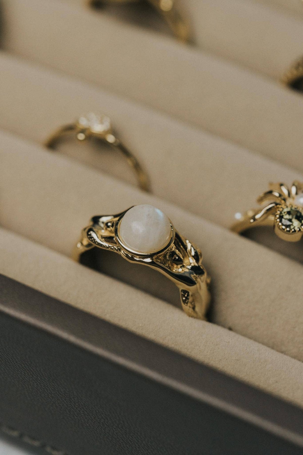 Moonstone Mermaid Ring: 6