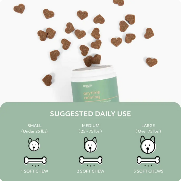 Calming Soft Chews For Dogs - Anxiety Relief Supplement – Wildland Organics