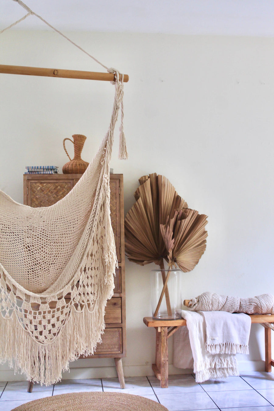 Chair hammock: White