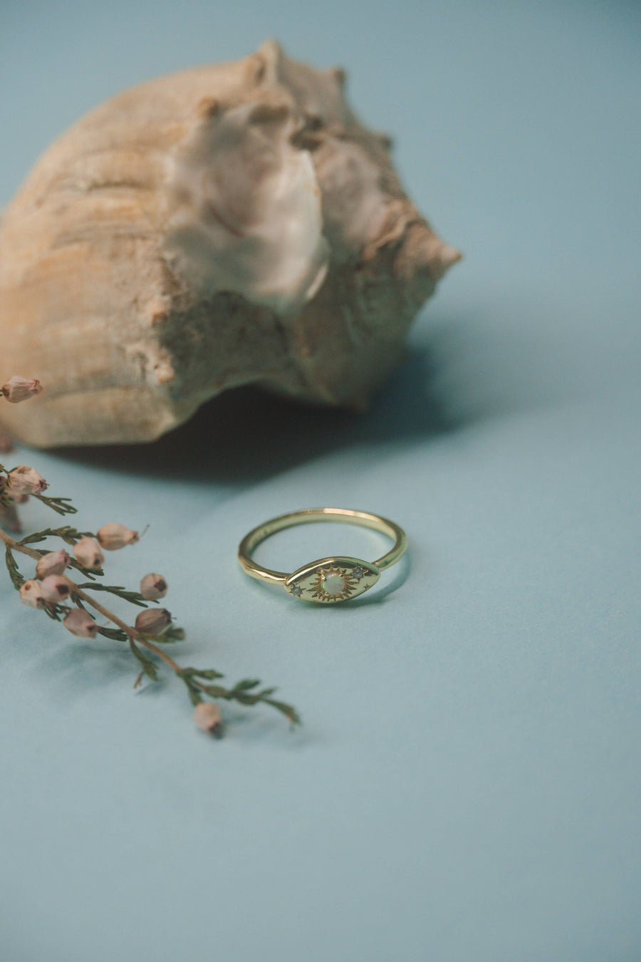 Ethereal Guardian Ring: Size 7
