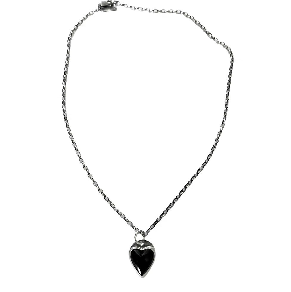My Black Heart Necklace