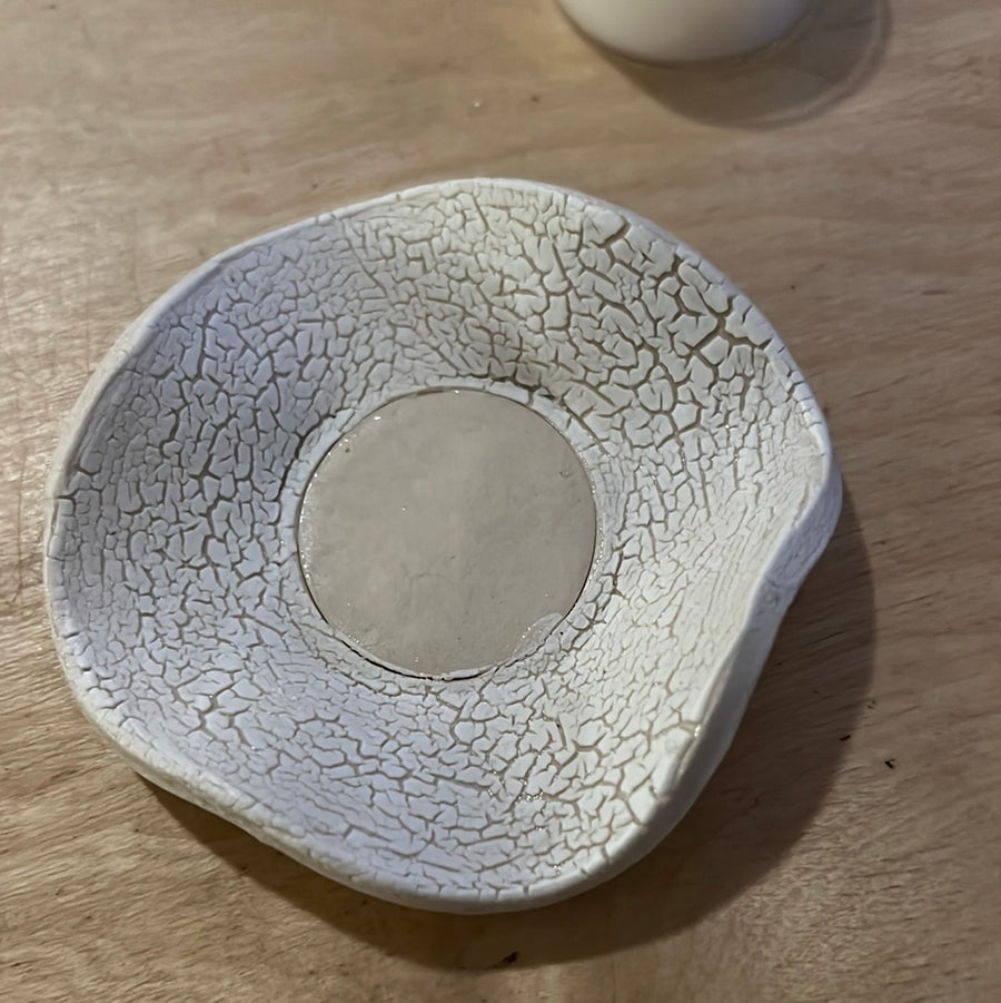 LC-04 wave tealight holder or ring plate