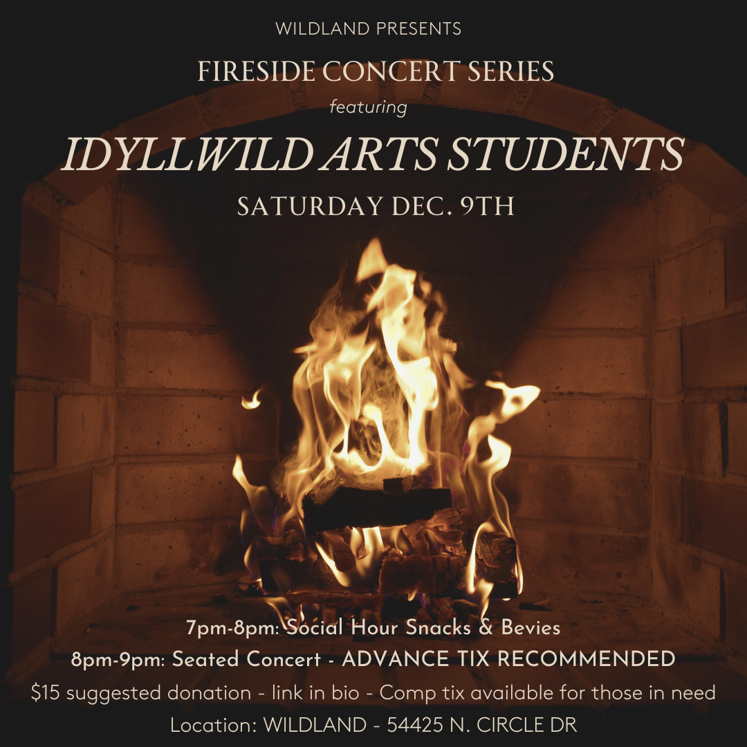 IDYLLWILD ARTS STUDENTS PERFORM "A SONGRWRITER'S SHOWCASE" 12/9/23