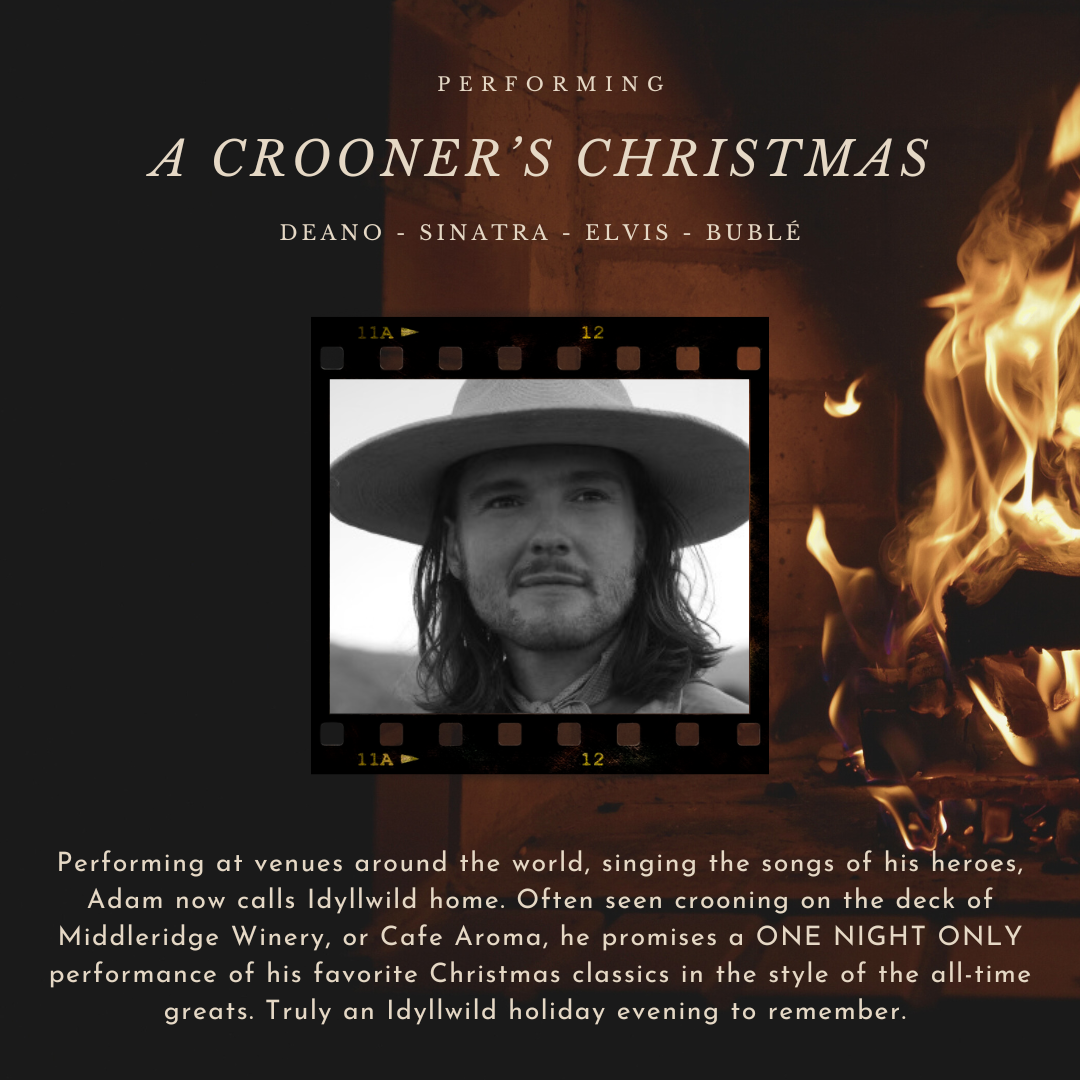 ADAM GLOVER PERFORMS "A CROONER'S CHRISTMAS" 12/16/23