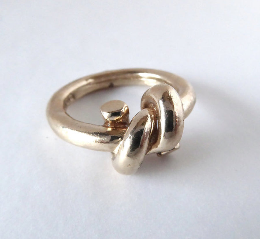 Forget Me Knot Ring Bronze
