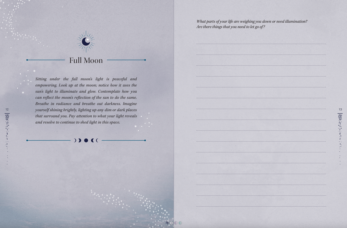 Moonlight Gratitude - A Journal by Emily Silva