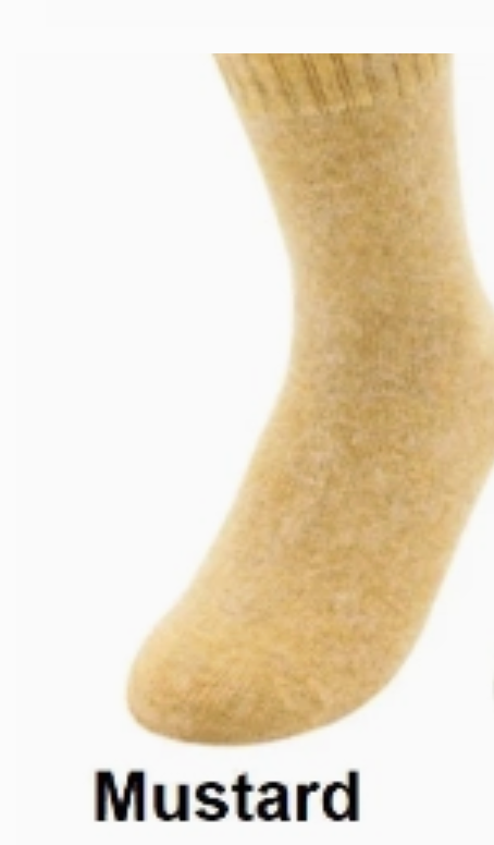 Cozy Wool Angora Socks